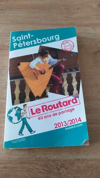 Guide du routard saint Petersbourg