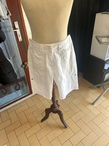 Short blanc femme Esmara