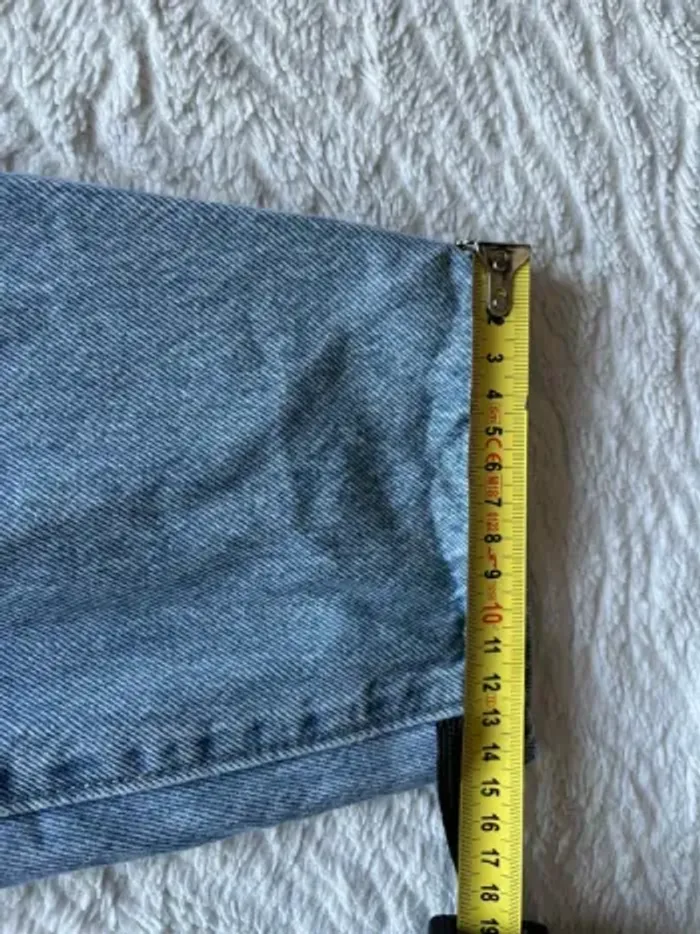 Jean Levi’s femme  High Waisted Mom Jean Bleu clair W34 L27 2XL/44 mega taille haute - photo numéro 20