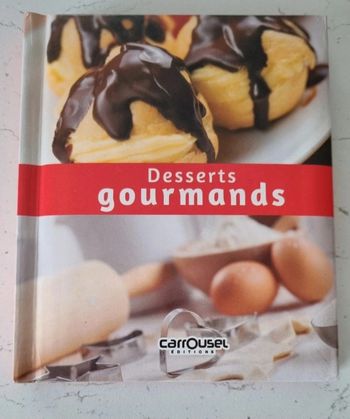 Mini livres de recettes sucrées