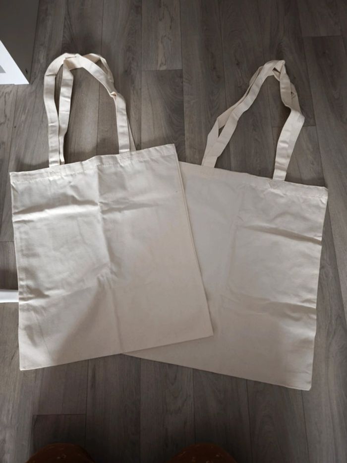 Lot de deux sac en toile - photo numéro 5