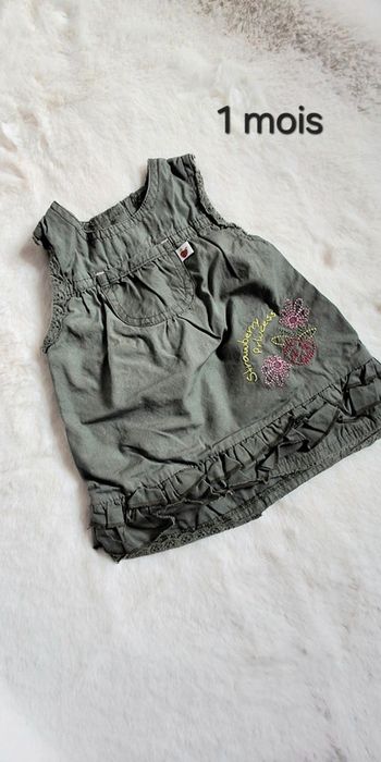 Robe bébé fille taille 54/1 mois