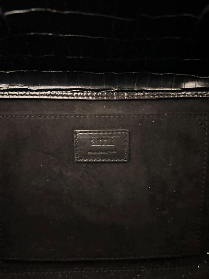 Sac à main en cuir effet croco Ami Paris neuf - photo numéro 14