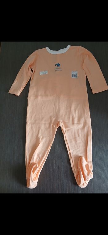 Pyjamas garçon en coton petit bateau 81 cm 18 mois