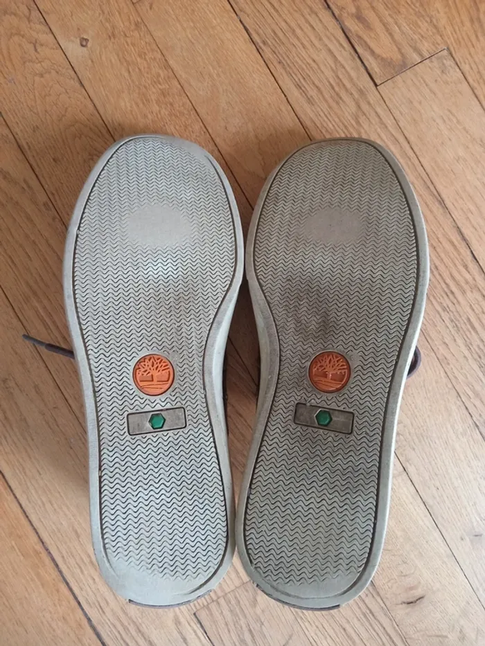 Baskets homme cuir Timberland lacets pointure 41 - photo numéro 10