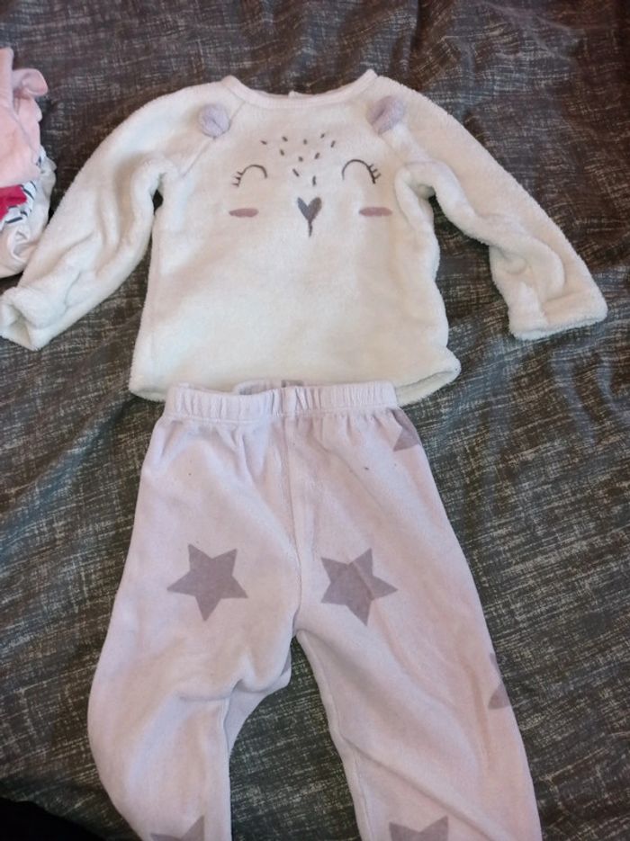 Pyjama velours 12 mois Kiabi