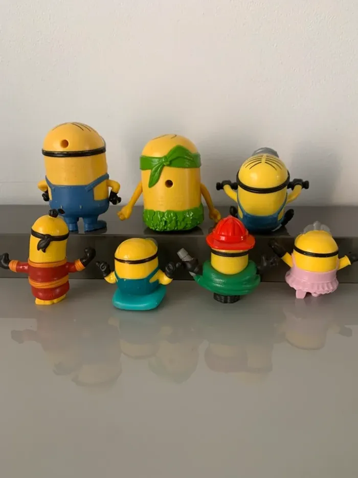 Lot de 7 Figurines Minions – Moi, moche et méchant - photo numéro 2