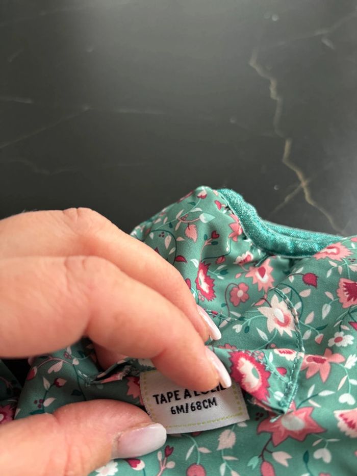 Veste mi saison fille 6 mois TAO - photo numéro 3