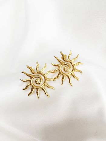 Boucles d'oreilles en acier inoxydable 