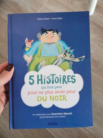 Livre 5 histoires qui font peur pour ne plus avoir peur du noir