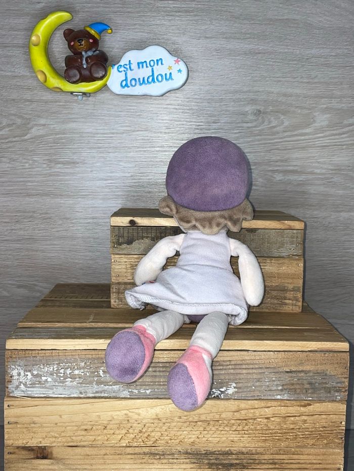 SDO257 doudou poupée 👧🏻 sucre d’orge - photo numéro 2