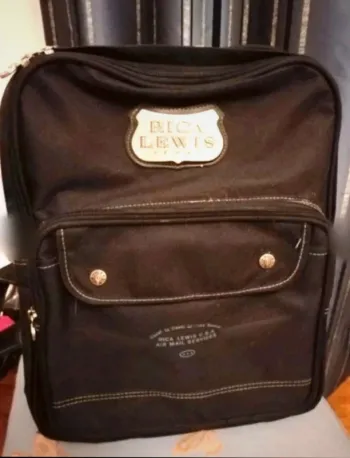 Sac à dos Rica Lewis noir monobrettelle