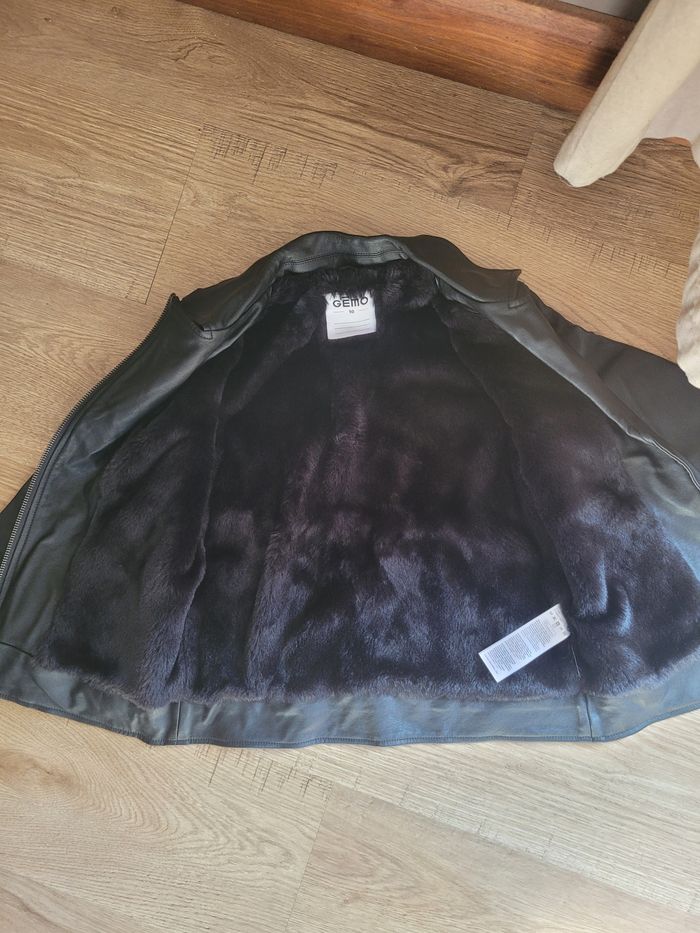 Veste simili cuir - photo numéro 2