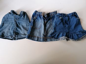 Jupes en jeans