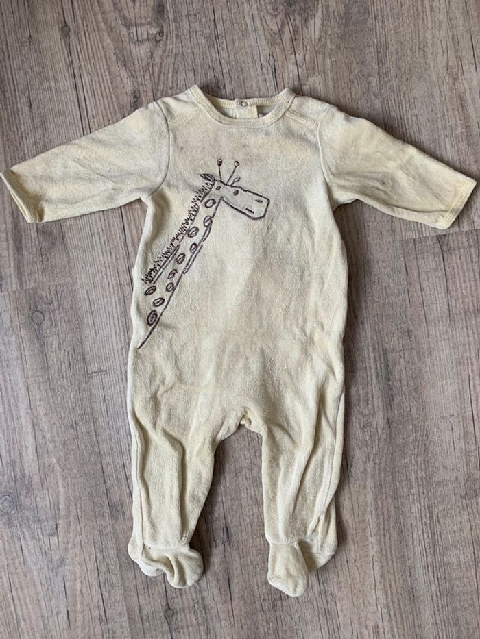 Pyjama velours 6 mois