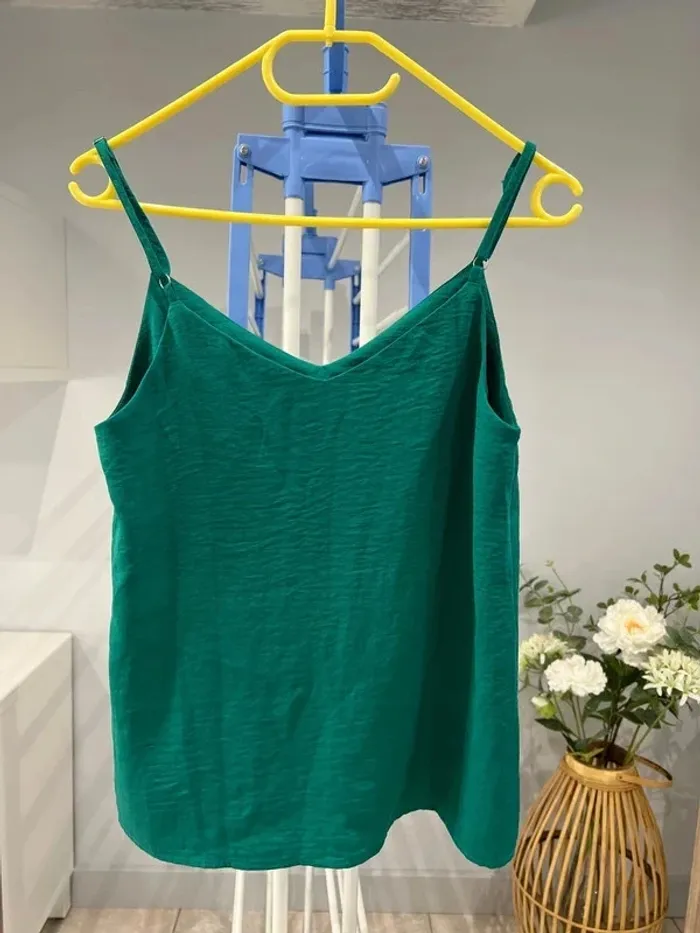 Débardeur vert SHEIN 34 - photo numéro 2