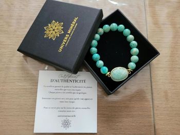 Bracelet en pierre minérale Amazonite