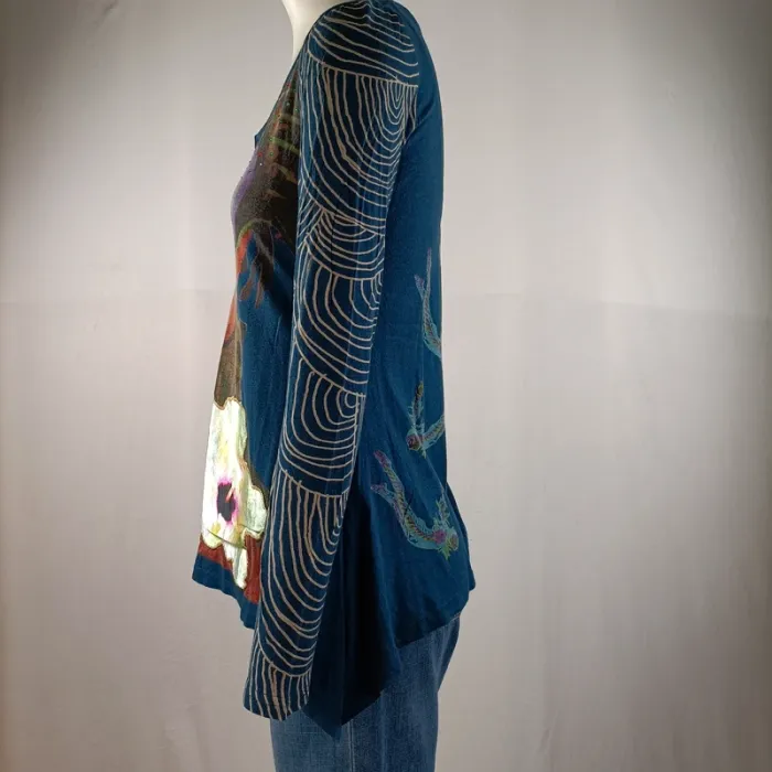 T-shirt strass - Desigual inspired by Cirque du soleil A1149 - photo numéro 2