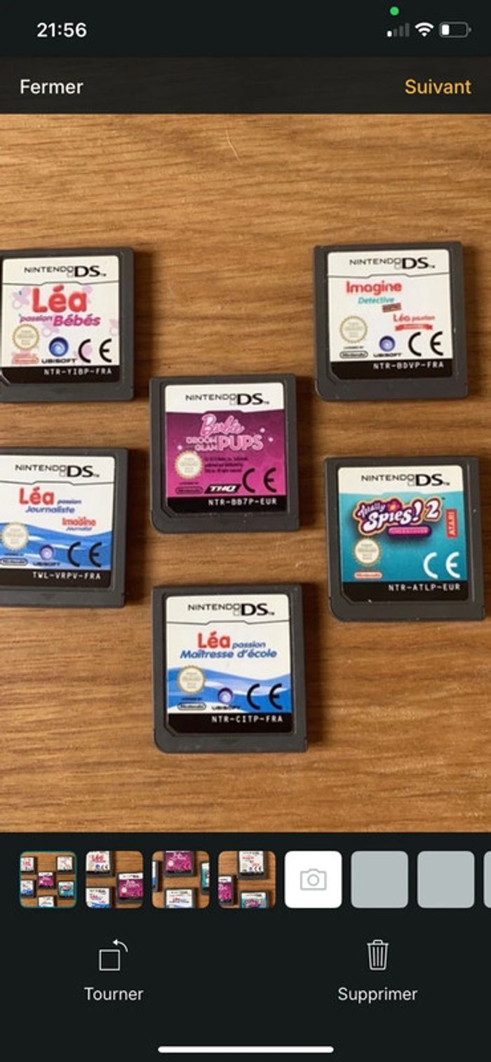 Lot de Jeux de 6 DS - photo numéro 1