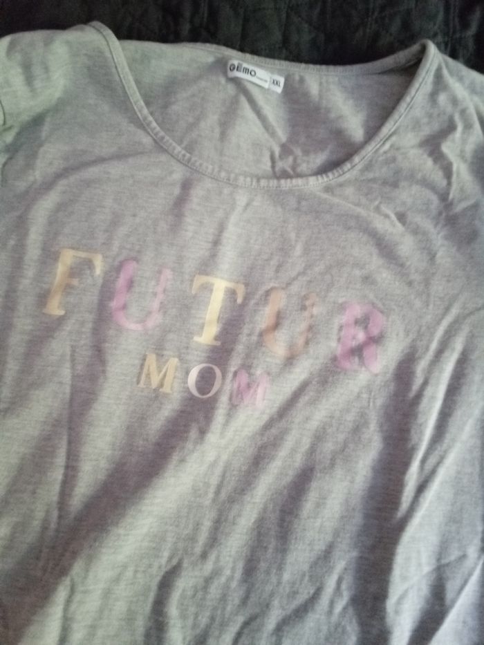 Tee-shirt manches courtes grossesse - photo numéro 5