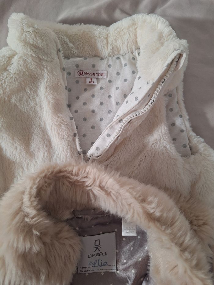 Lot vestes sans manches fille - photo numéro 2