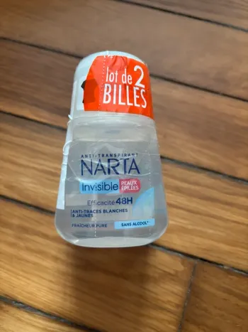 Déodorant narta invisible