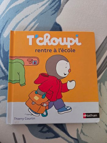 Livre tchoupi rentre a l'école n°14