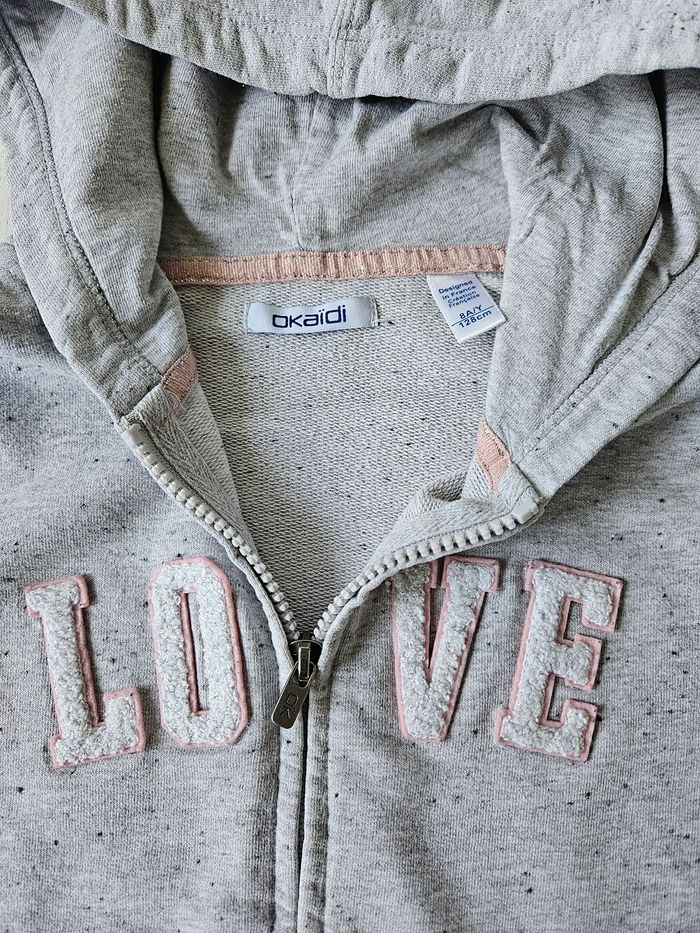 Gilet zippé fille 8 ans - photo numéro 3