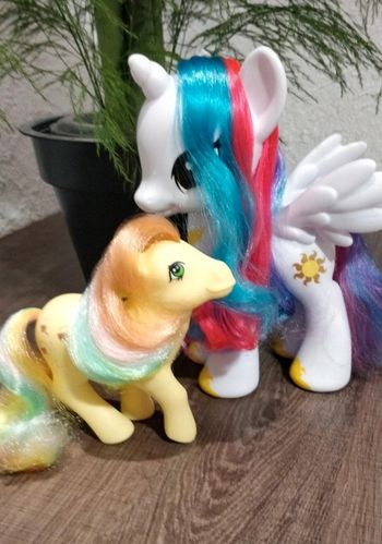 Lot de 2 Figurines My Little Pony (Hasbro) - Princesse Celestia & Fluttershy