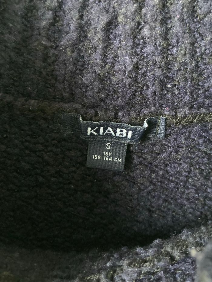 Pull bleu marine avec col roulé - photo numéro 3