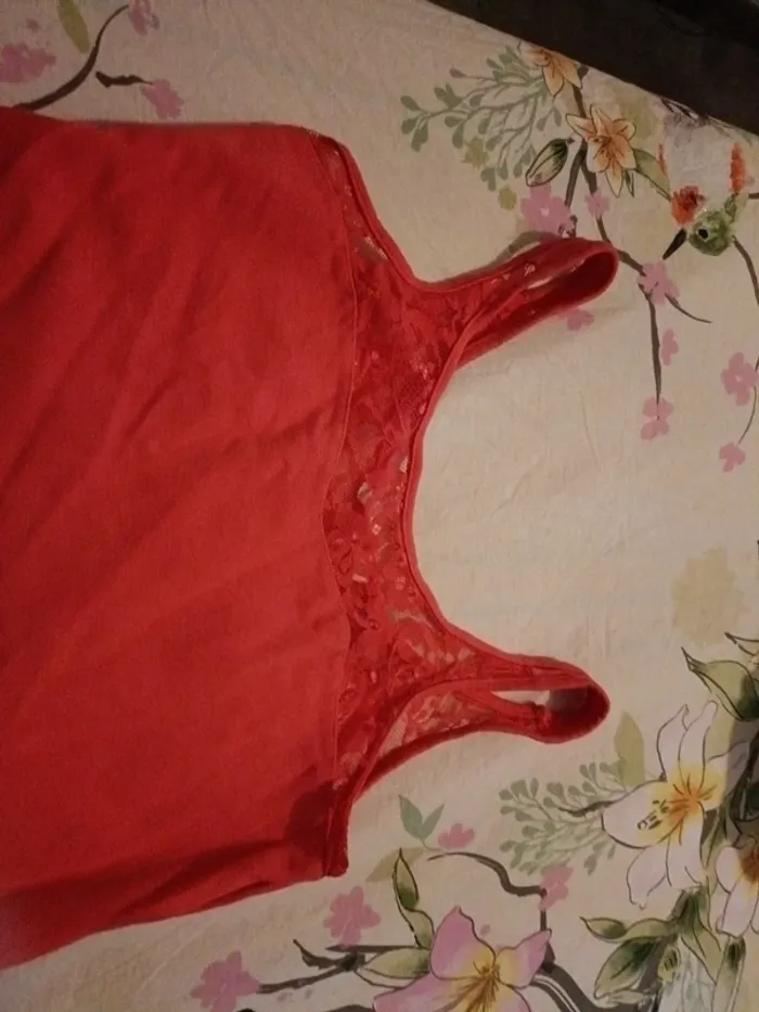 Robe corail Gémo m - photo numéro 2