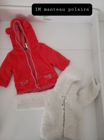 Lot vêtements bebe fille 1 mois