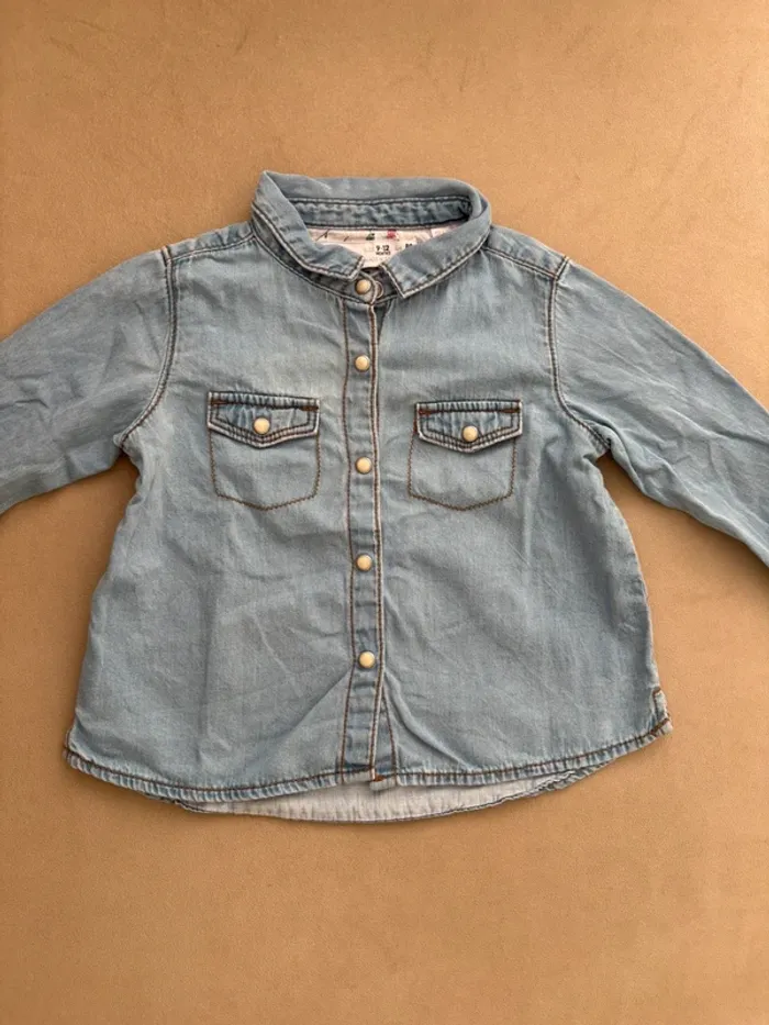 Chemise en jean Zara