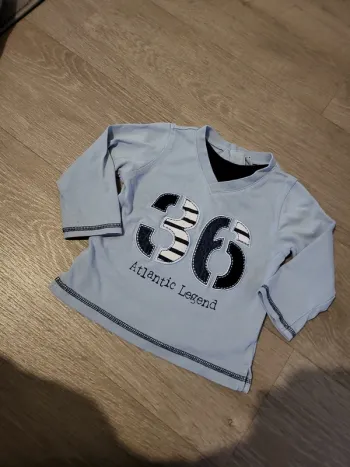 Pull fin manche longue 12 mois