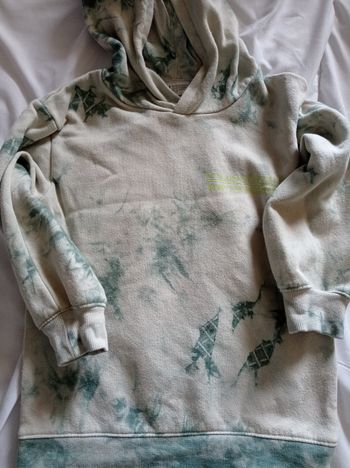 Sweat à capuche 6/7 ans h&m