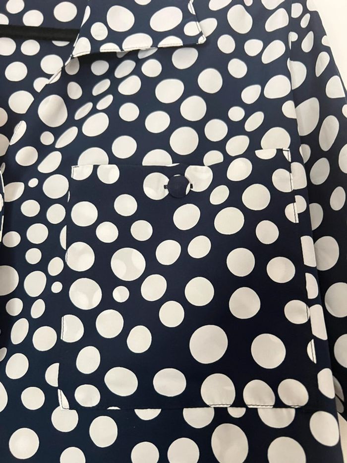 Chemise Rétro Imprimée Pois Taille 46 Burberrys - photo numéro 10