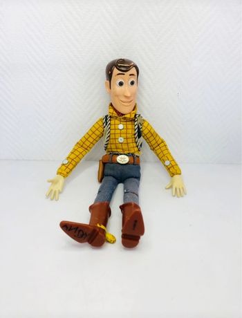Woody parlant en anglais Toy Story 