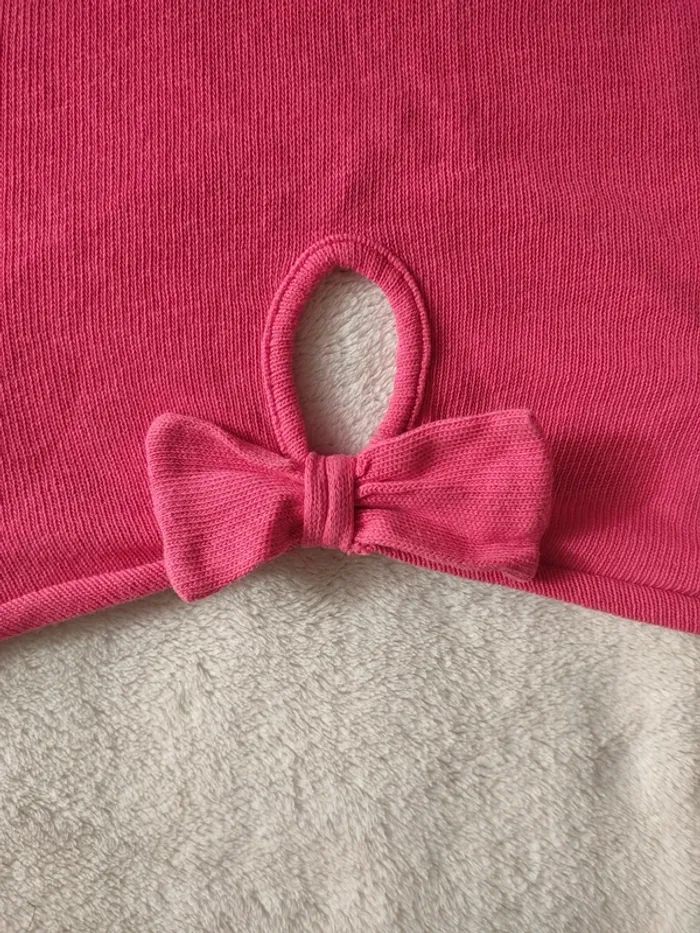Pull léger manches 3/4 rose - photo numéro 6