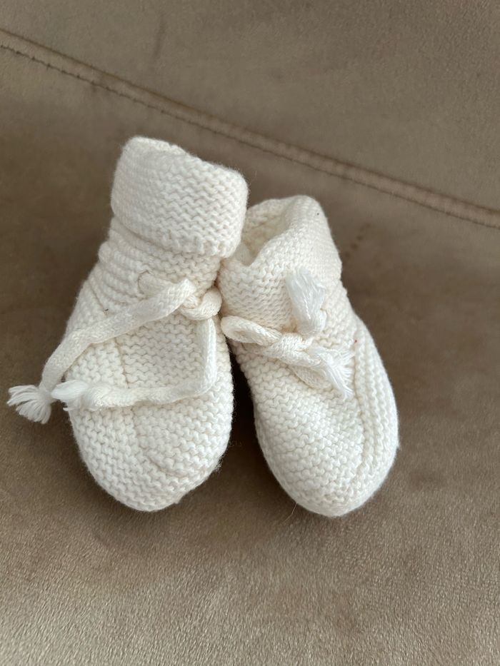 Lot de 6 petits chaussons bébé - photo numéro 4