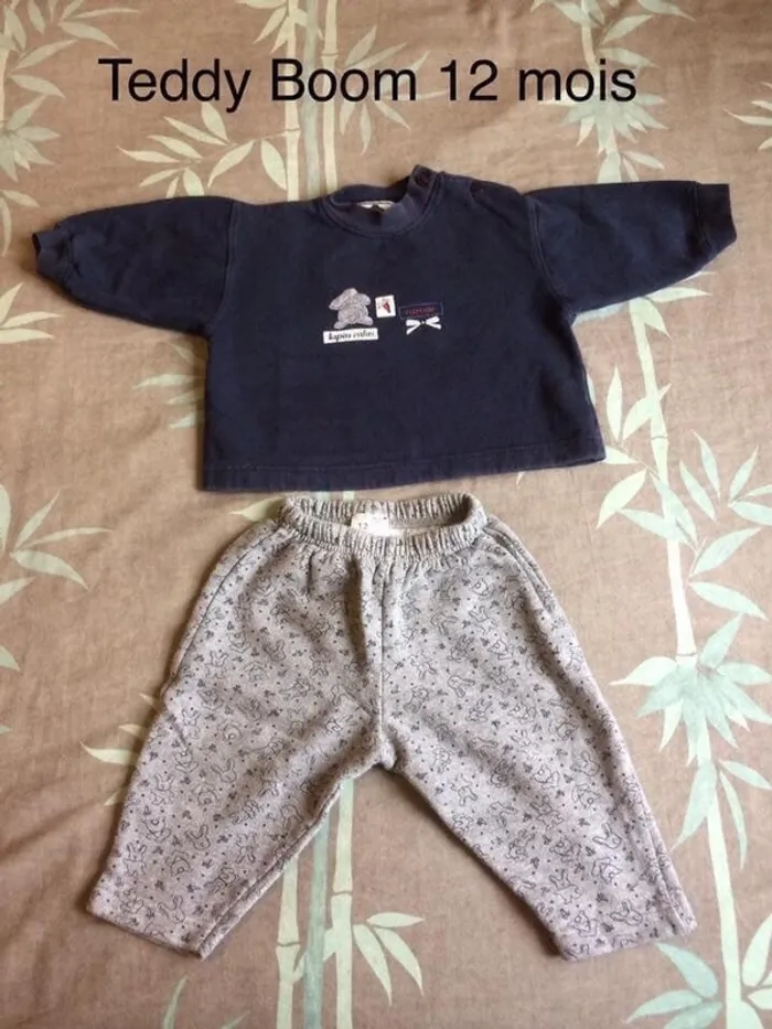 Ensemble sport/Jogging Teddy Boom 12 mois