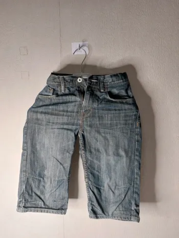 Pantacourts jeans bleu "Denim"