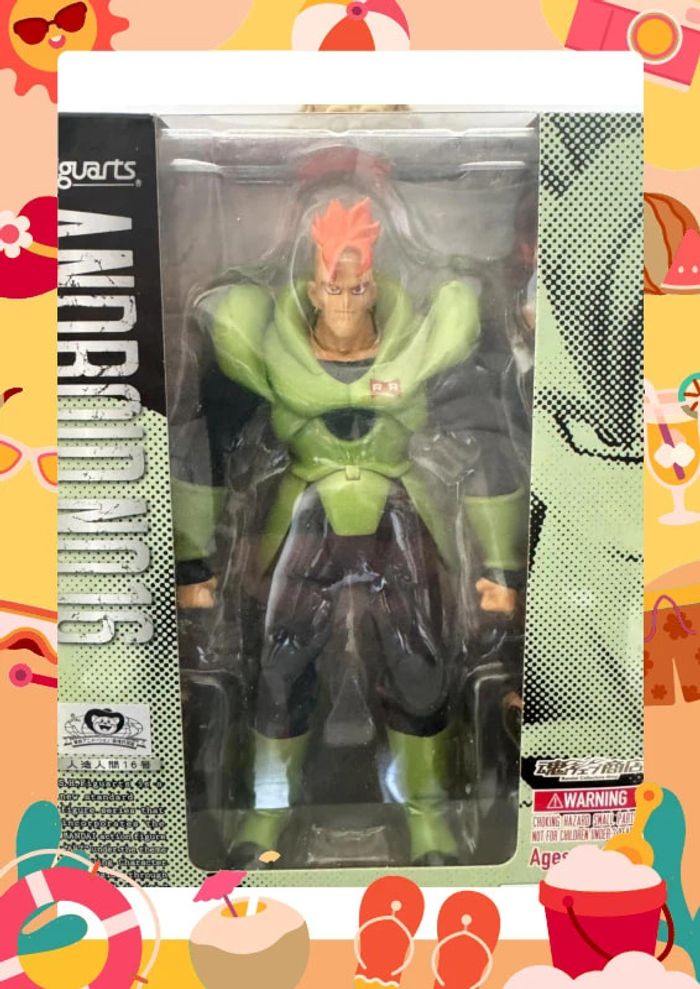 SH figuarts dragon ball z Android 16 C16 en boite - photo numéro 5