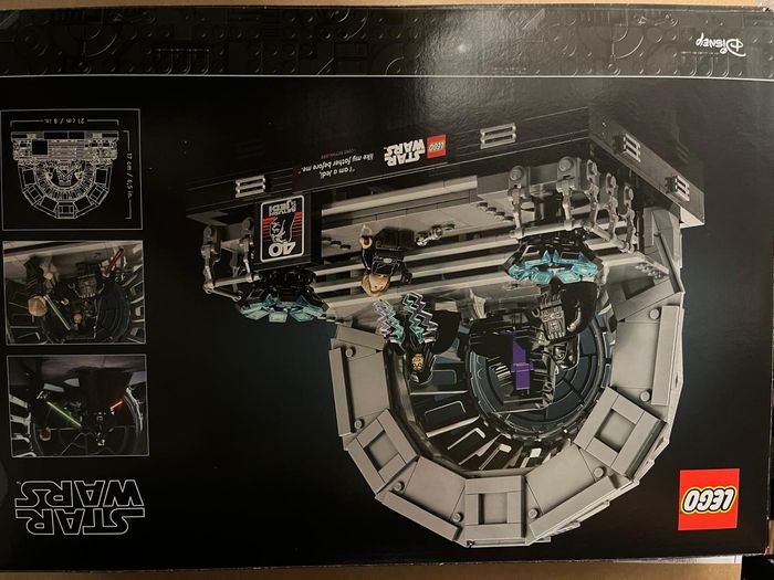 LEGO 75352 Diorama de la salle du trône de l’Empereur Star Wars Dark Vador obi wan kenobi - photo numéro 2