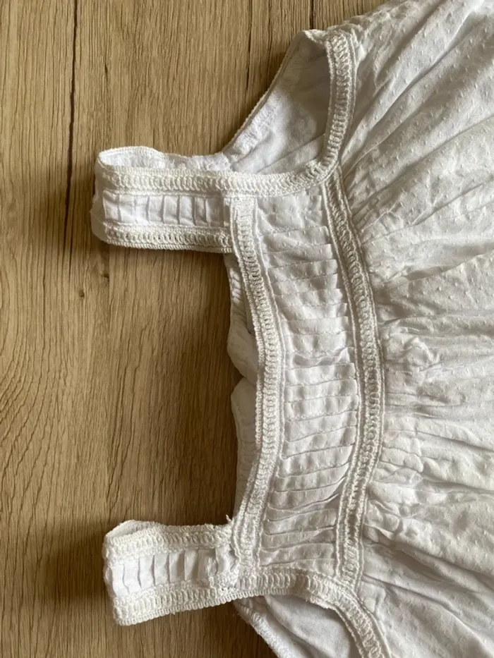 Barboteuse blanche été - photo numéro 2