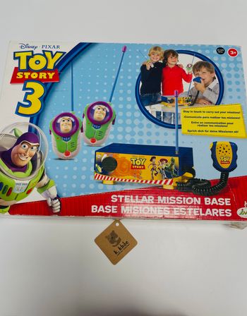 Poste base radio et 2 talkie walkie toy story 3