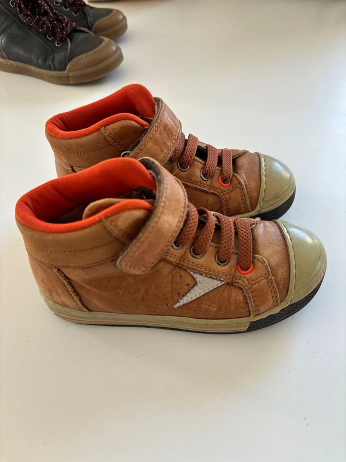 Chaussures montantes cuir - photo numéro 6