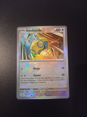 Carte Pokémon EV 8.5 Insolourdo 079/131 Masterball