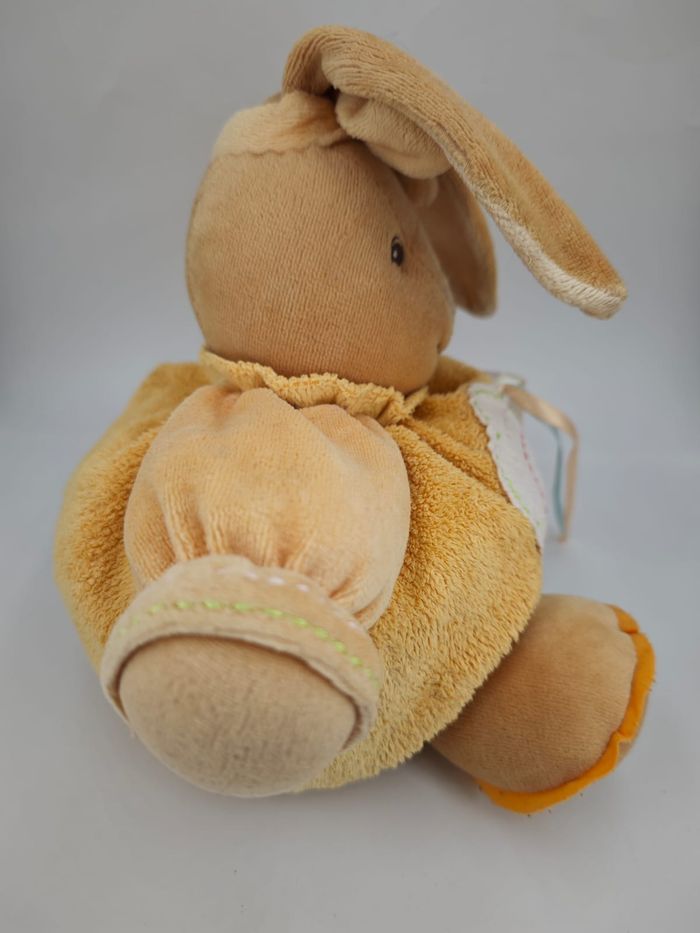 Doudou Boule Lapin Patapouf Orange Kaloo - photo numéro 2