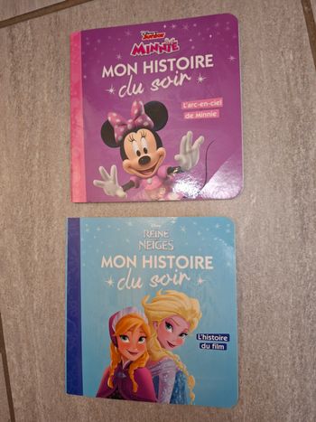 2 livres mon histoire du soir 