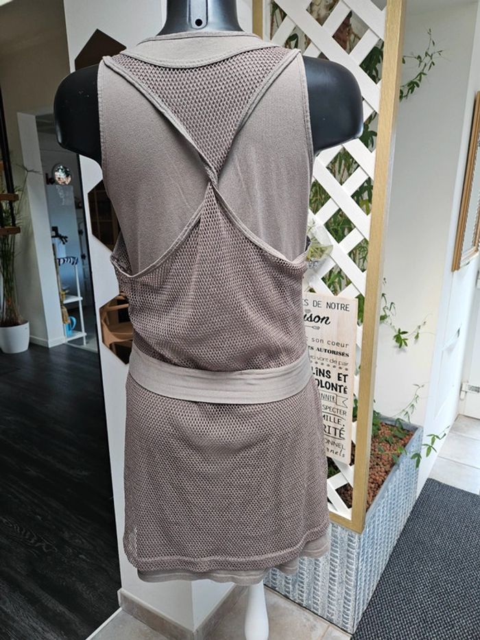 Edc Esprit robe tunique marron taille L